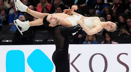 Nikita Volodin und Minerva Hase gelten als große Medaillenhoffnung für die Olympischen Spiele 2026. / Foto: Charles Krupa/AP/dpa