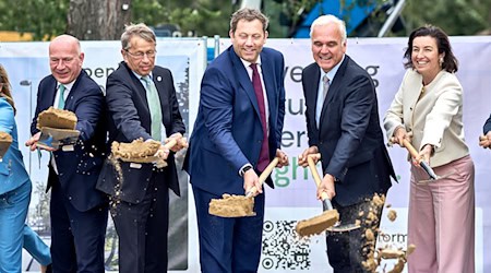 Ein neues Zentrum für Gen- und Zelltherapie wird in Berlin gebaut. / Foto: Michael Ukas/dpa