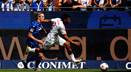 Nürnbergs Leihgabe Henri Koudossou muss nach einem Trainingsunfall lange pausieren. (Archivfoto) / Foto: Philipp von Ditfurth/dpa