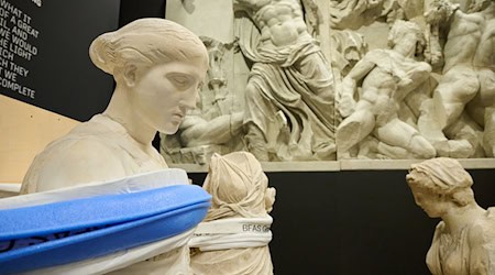 Das berühmte Pergamonmuseum ist derzeit geschlossen. / Foto: Annette Riedl/dpa