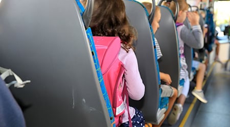 Viele Kinder nehmen im ländlichen Brandenburg mit dem Bus ihren Schulweg auf sich. (Archivbild) / Foto: Peter Gercke/dpa-Zentralbild/ZB