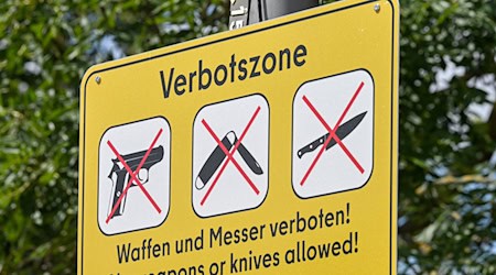 Dauerhafte Messerverbotszonen gibt es in Berlin bereits. (Symbolbild). / Foto: Soeren Stache/dpa