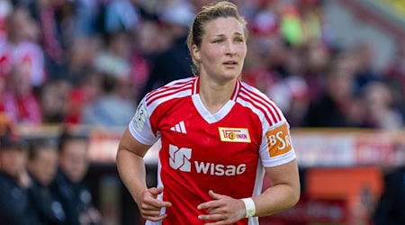 Dina Orschmann besorgte kurz vor Schluss den Siegtreffer. / Foto: Soeren Stache/dpa