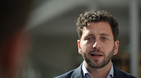 Grünen-Chef Felix Banaszak übte heftige Kritik. (Archivfoto) / Foto: Shireen Broszies/dpa