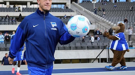 Diego Demme ist nach langer Verletzungspause zurück bei Hertha. (Archivbild) / Foto: Soeren Stache/dpa