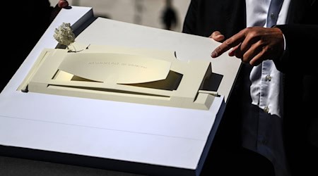 Der Spatenstich für das Einheitsdenkmal in Berlin war 2020. (Archivbild) / Foto: Britta Pedersen/dpa-Zentralbild/dpa