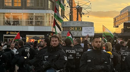 Laut der Berliner Polizei nahmen rund 800 Menschen an der Demonstration teil.  / Foto: Sven Kaeuler/dpa