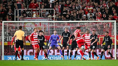 Khedira sicherte den Sieg mit einem überlegten Schuss. / Foto: Soeren Stache/dpa