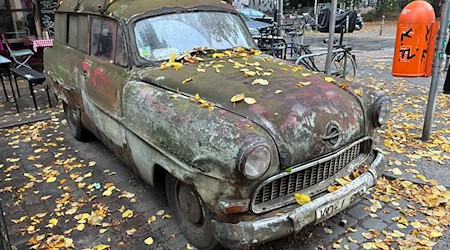 Bloß nicht waschen - dieser Opel ist ein Experiment. / Foto: Caroline Bock/dpa