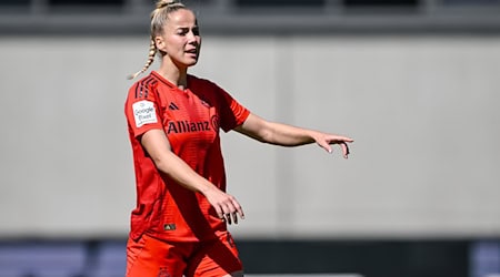 Erzielte ein Tor und leistete zwei Vorlagen beim Sieg gegen Union Berlin: Giulia Gwinn (Archivbild) / Foto: Harry Langer/dpa