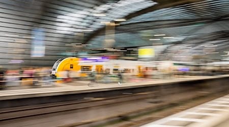 Bahnreisende konnten den Mann entwaffnen. (Symbolbild) / Foto: Christoph Soeder/dpa
