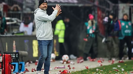 Union-Trainer Steffen Baumgart. (Archiv) / Foto: Christian Charisius/dpa