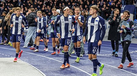 Hertha BSC spielt innerhalb einer Woche zum dritten Mal im Olympiastadion (Archivbild).  / Foto: Andreas Gora/dpa