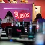 Die stellvertretende Brandenburger Juso-Vorsitzende Johanna Seidel kandidiert beim Bundeskongress der Jungsozialisten für einen der Vizechefposten. (Archivbild) / Foto: Frank Rumpenhorst/dpa