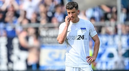 Diego Demme könnte Hertha bei Holstein Kiel fehlen. / Foto: Harry Langer/dpa