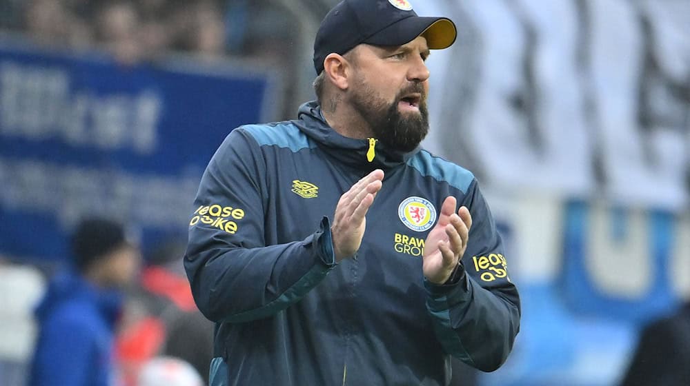 Braunschweig-Trainer Heiner Backhaus / Foto: Swen Pförtner/dpa