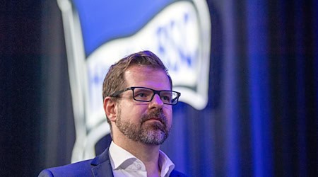 Drescher äußerte sich positiv über die sportliche Situation. / Foto: Matthias Koch/Sportfoto Matthias Koch./dpa