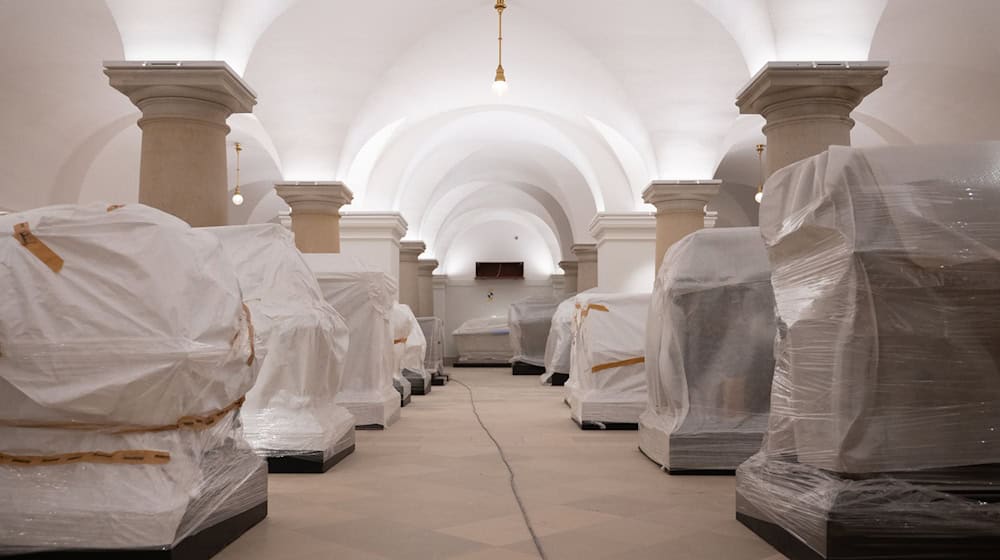 91 Sarkophage sind in die Hohenzollerngruft im Berliner Dom zurückgekehrt. / Foto: Markus Lenhardt/dpa