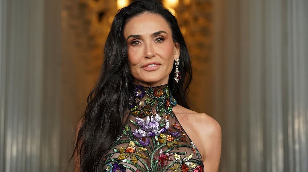 Wird in Berlin erwartet: US-Schauspielerin Demi Moore. (Archivbild) / Foto: Jordan Strauss/Invision/AP/dpa