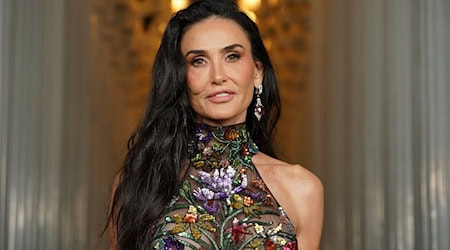 Wird in Berlin erwartet: US-Schauspielerin Demi Moore. (Archivbild) / Foto: Jordan Strauss/Invision/AP/dpa
