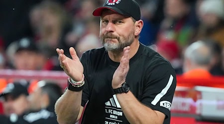 Union-Trainer Baumgart will das Positive sehen.  / Foto: Soeren Stache/dpa