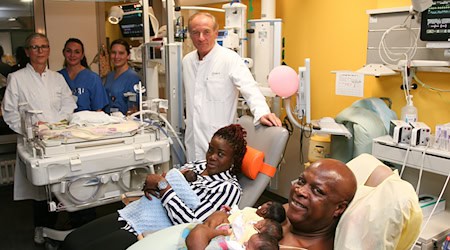 Ende September sind Fünflinge an der Berliner Charité auf Welt gekommen. / Foto: -/Charité/dpa