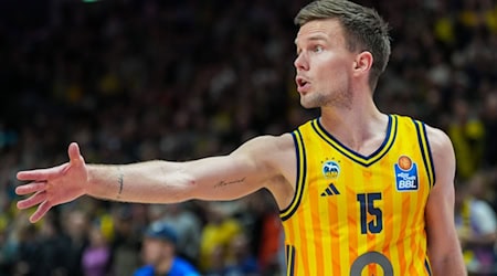 Alba-Spielmacher Martin Hermannsson überrascht die schnelle Entwicklung. (Archiv) / Foto: Soeren Stache/dpa