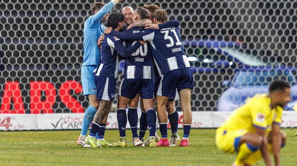 Die Berliner funktionieren als Einheit. / Foto: Andreas Gora/dpa