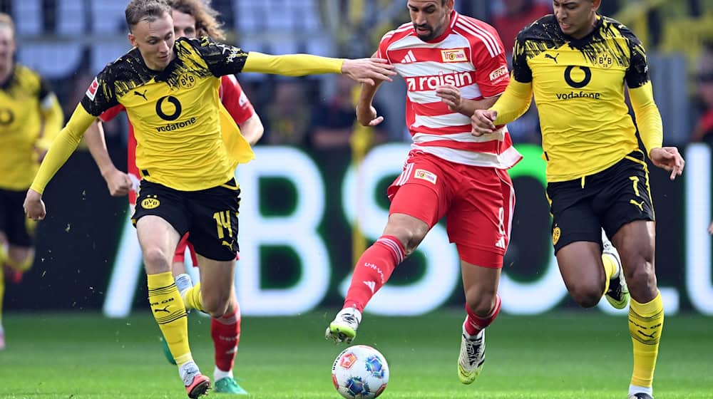 Am 24. Januar sehen sich der 1. FC Union Berlin und Borussia Dortmund wieder.  / Foto: Federico Gambarini/dpa
