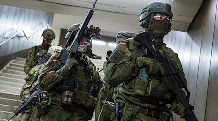 Bundeswehrübung - Operation "Bollwerk Bärlin" / Foto: Christophe Gateau/dpa