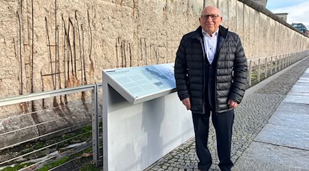 Berlins ältester Abgeordneter kannte die Berliner Mauer schon als Teenager.  / Foto: Andreas Heimann/dpa