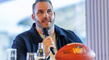 Ex-NFL-Profi kritisiert die schlechte Förderung für Football-Talente in Deutschland.  / Foto: Andreas Gora/dpa