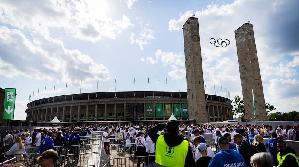 Das Endspiel findet seit 1985 in Berlin statt. (Archivbild) / Foto: Christoph Soeder/dpa