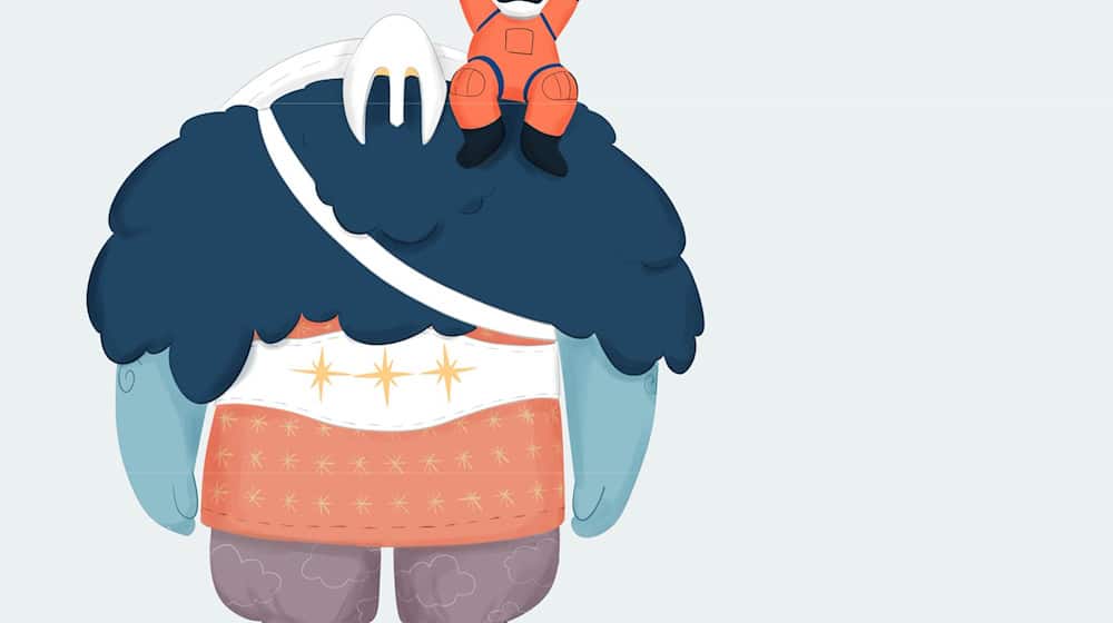 So könnte das Maskottchen für die «Artemis 2»-Mission aussehen. / Foto: Giulia Bona/Freelancer/Nasa /dpa