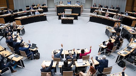 Im Abgeordnetenhaus gab es eine breite Mehrheit für einen Antrag der Regierungskoalition zu Parteiverboten.  / Foto: Sebastian Christoph Gollnow/dpa