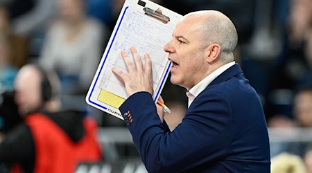 Joel Banks und die BR Volleys gewinnen zum Jahresausklang deutlich. (Archivbild) / Foto: Uwe Anspach/dpa