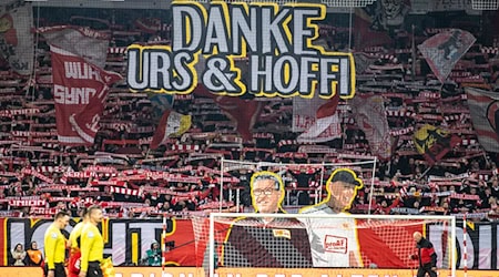 Fischers Abschied aus Berlin war emotional. (Archivbild) / Foto: Andreas Gora/dpa