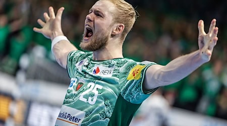 Matthes Langhoff gab in diesem Jahr sein Debüt in der Nationalmannschaft. / Foto: Andreas Gora/dpa