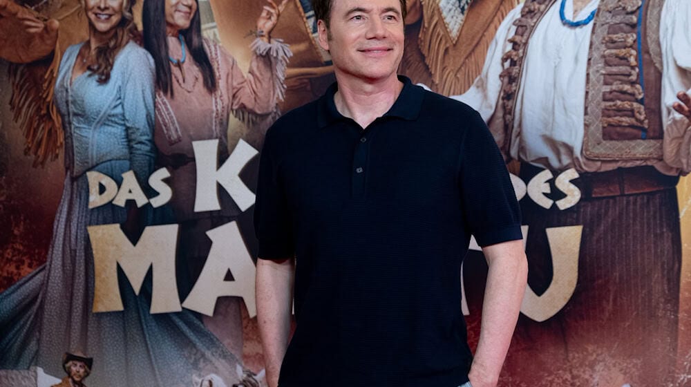 Michael «Bully» Herbig hat nach fast 20 Jahren eine Fortsetzung von «Der Schuh des Manitu» in die Kinos gebracht. (Archivbild) / Foto: Sven Hoppe/dpa