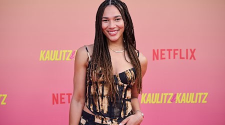 Marie Mouroum ist schwanger. (Archivbild) / Foto: Annette Riedl/dpa