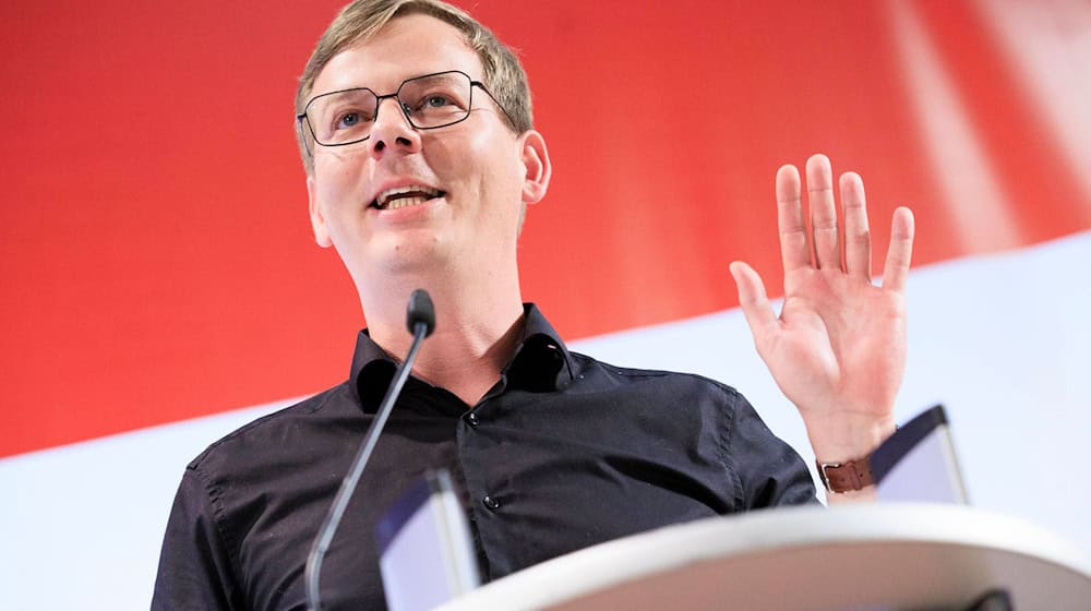 Sebastian Walter war Co-Landesvorsitzender der Brandenburger Linken. (Archivbild) / Foto: Carsten Koall/dpa