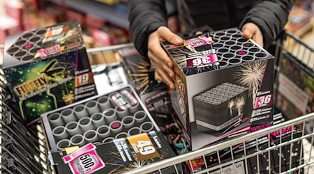 Mancher Händler wurden vor dem Verkauf von Feuerwerk Opfer von Dieben, die sich an Containern mit Pyrotechnik zu schaffen machten. (Symbolbild) / Foto: Frank Hammerschmidt/dpa