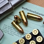 Mehr Brandenburger haben Waffen im Privatbesitz. (Symbolbild) / Foto: Patrick Pleul/dpa-Zentralbild/dpa