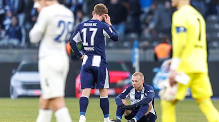 Es war ein schwacher Auftritt der Berliner.  / Foto: Andreas Gora/dpa
