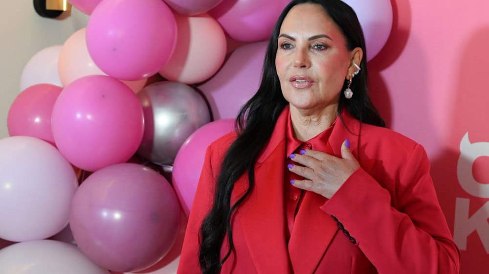 Natascha Ochsenknecht sammelt Wunschzettel zu Weihnachten digital (Archivbild). / Foto: Jens Kalaene/dpa