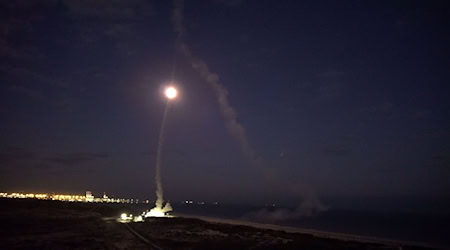 Raketenabwehrsystems Arrow 3 / Foto: -/israelisches Verteidigungsministerium/dpa