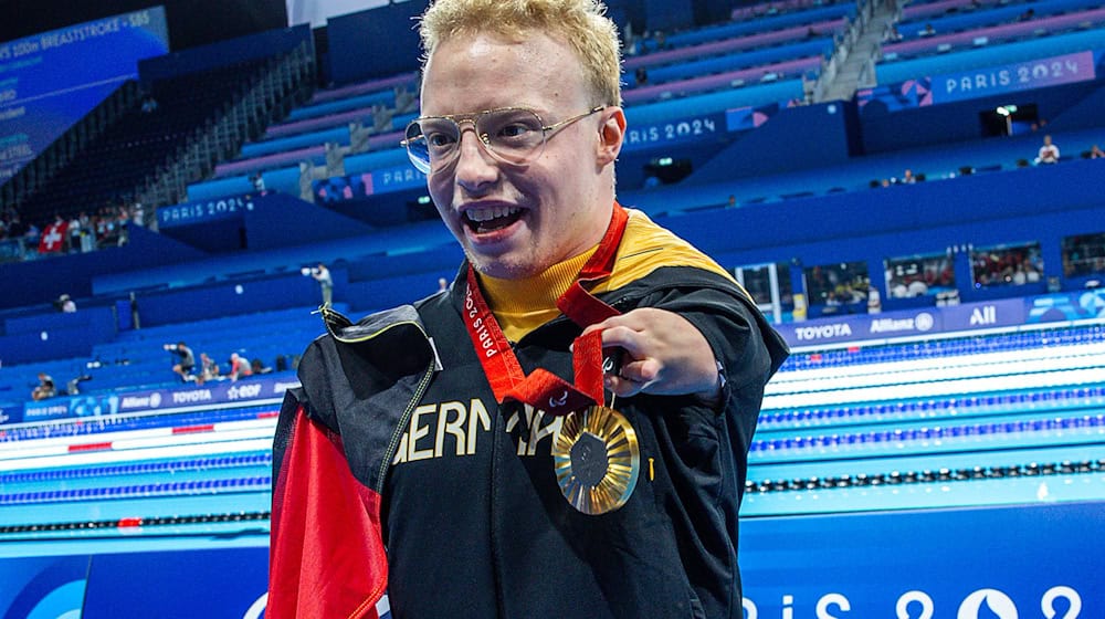 Josia Topf ist Brandenburgs Sportler des Jahres 2025. (Archivbild) / Foto: Jens Büttner/dpa