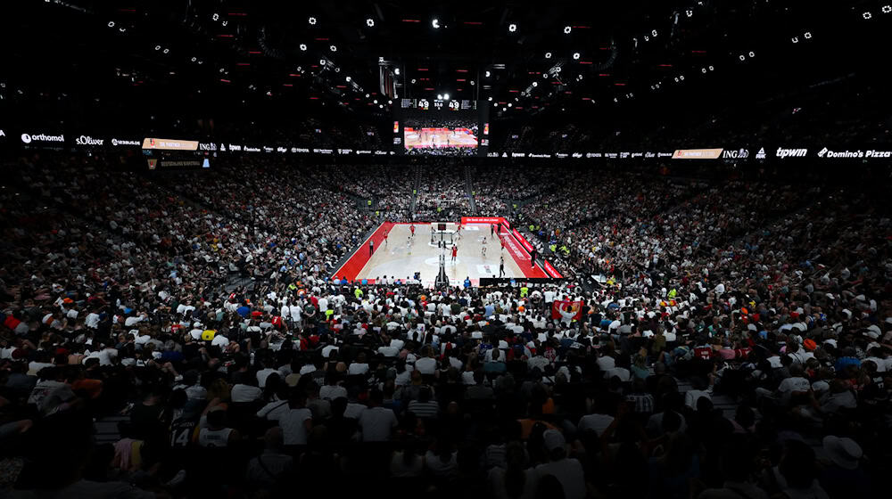 Die Pokal-Endrunde der Basketballer findet die nächsten Jahre im Münchner SAP Garden statt. (Archivfoto) / Foto: Sven Hoppe/dpa