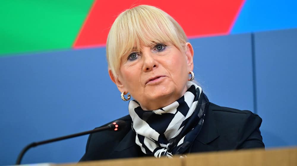 Glaubt an die Berliner Olympia-Bewerbung: Senatorin Iris Spranger. / Foto: Sebastian Christoph Gollnow/dpa