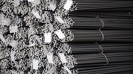 Die Hennigsdorfer Elektrostahlwerke GmbH nimmt nach rund einem Jahr Kurzarbeit die Produktion wieder auf. (Archivbild) / Foto: Christophe Gateau/dpa